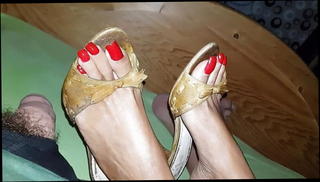 Video 1226859701: toes foot job cum, sexy toes foot job, long toes foot job, squirting toe, squirting wife cums, squirting wife fucking, straight foot, heels squirting, cum injection