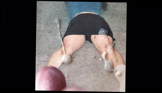 Video 1183216601: cum fetish, fetish cumshot, white sock fetish, leg fetish, gay cum, bare cum