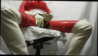 Video 1582197261: latex solo, solo shemale masturbating, solo shemale amateur, mature latex shemale, stockings solo masturbation, solo masturbation hd, british latex, white latex, red latex