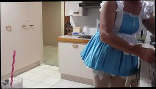 Video 1597854173: sissy crossdresser solo, sissy crossdresser maid, sissy butt plug, sissy crossdresser trans, amateur sissy crossdresser, sissy french maid, solo trans male, married sissy, sissy dress, sissy home, kitchen solo