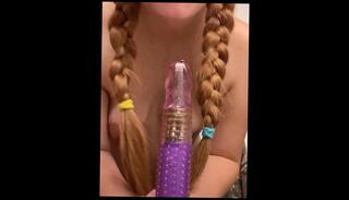 Watch the video about Fucking myself with my favorite dildo