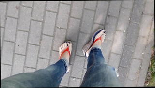 Video 1435098601: sexy feet, shemale feet, amateur feet, feet outdoors, feet hd, sexy thong