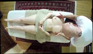 Watch the video about Massage Babe Tittyfucked And Facialized