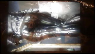 Video 1068969801: latex bdsm, latex cum, latex handjob, gay latex, latex leggings, latex man
