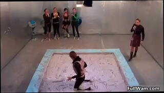 Video 55896555: fetish cfnm babes, fetish lesbian babe, clothed cfnm babes, bizarre cfnm, horny european babe, horny babes love