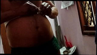 Video 925460801: wearing bikini, white bikini, man gay, gay hd