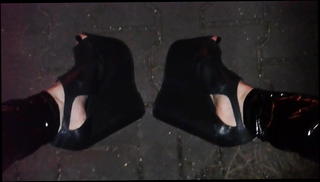 Video 1554863501: latex shemale, latex amateur, latex leggings, latex outdoor, latex hd