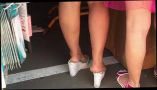 Video 740529204: milf foot fetish, candid milf feet, russian foot fetish, awesome feet, public feet