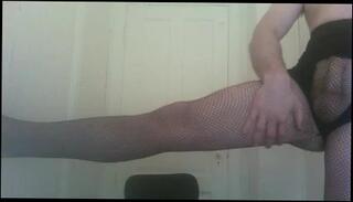 Video 217078201: amateur crossdresser solo, shemale solo webcam, solo black shemale, shemale lingerie solo, crossdresser stockings, fishnet solo, fishnet tease