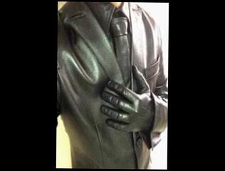 Video 160845101: leather fetish, gay leather, gay parte, man gay