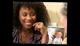 Watch the video about Ebony beauty spanked by older men