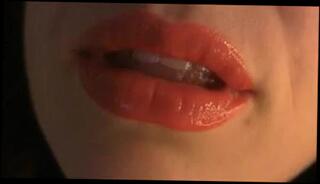 Video 272663201: lips closeup, softcore, straight dirty talk, dirty talking redhead, straight red