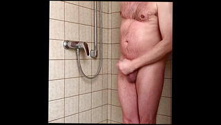 Video 1202833901: gay solo guy, gay man solo, shower solo, mature man solo, erect penis