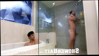 Video 837572501: str8 fucks gay, str8 guy fucks, str8 anal, str8 shower, sensual fuck