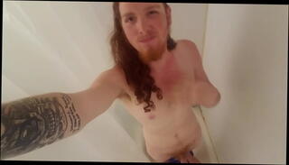 Video 703227145: solo cock masturbation cum, solo boy cum, bukkake cum shower, wet solo masturbation, redhead solo masturbation, beard solo, solo tattooed