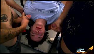 Video 1607983484: gay cumshot, hot cum shower, office cum, face fucking
