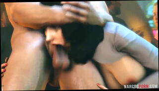 Watch the video about Round ass babes fucked and deepthroated raw