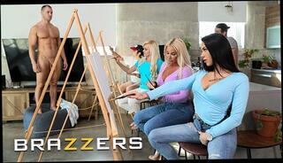 Watch the video about BRAZZERS - Robbin Banx & MJ Fresh Get On Stage And Share Duncan's Delicious Cock In A Hot 3some