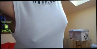 Video 498590101: erect nipples, big tits hard nipples, nipples big natural tits, nipples webcam, webcam straight, large nipples