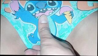 Watch the video about Under the sheets cute wet latina