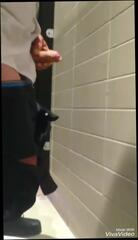 Video 348302401: gay daddy cum, public toilet cum