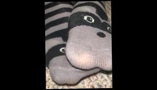 Watch the video about Teen in cute Socks