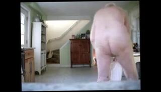 Video 154582901: vacuum, kitchen strip, stripping dress, man gay