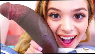 Watch the video about She caught her black stepdad spying on her while she was showering