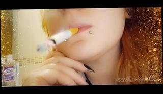 Video 1358151485: smoking fetish, hand fetish, tits horny sexy girl, natural tits pierced nipples, boobs pierced nipples, pierced pink nipples, pierced nipples tattooed, horny spanish girl, horny curvy girl, sexy horny redhead, girl smoking cigar, horny smokers, nailed horny