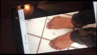 Video 1226862235: gay feet fetish, ebony feet fetish, bbc feet, gay cum feet, bbc masturbation cum, gay feet cock, bbc homemade amateur, bbc masturbation cumshot, friends feet