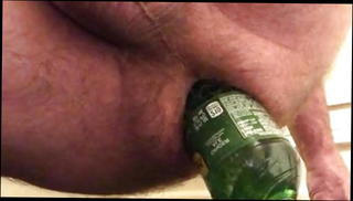 Video 1329469801: anal gape riding, gaping anally masturbates, gay anal gape, riding bottle