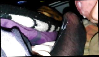 Video 1176235301: nylon cum, foot cum, nylon gay, black nylon, bed foot