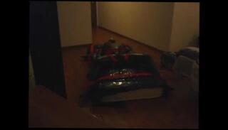 Video 102222601: latex femdom bondage, latex bdsm bondage, bondage milking, milking straight, bed bondage