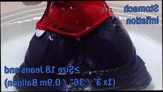 Video 1401229803: inflation fetish, fetish solo, solo amateur toys, solo male toy, solo big toys, male belly inflation, fat inflation, jeans solo, pants fetish