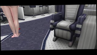 Watch the video about 3D Plane sex session 1