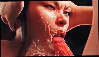 Video 1577323523: 3d cartoon animated, 3d anime game, anime amateur, 3d 60fps, deep throat cum, cum explode