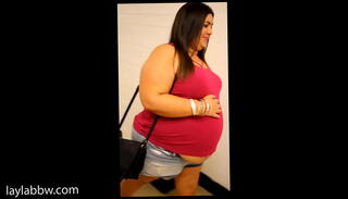 Video 1048705705: bbw ssbbw belly, bbw belly fetish, ssbbw bbw fat, ssbbw bbw big, ssbbw belly stuffing, bbw tight clothes, public humiliation, plump bbw, humiliated outdoors