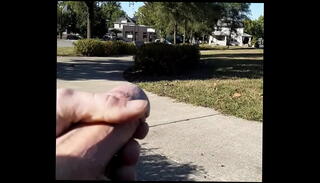 Watch the video about Stroking for gilf before she comes closer