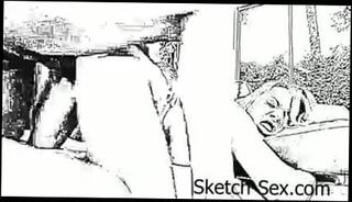 Video 104242101: woman cartoon, big dick cartoon, straight woman, orgasm