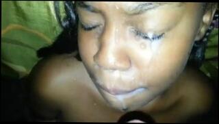 Video 95581401: amateur facial cumshot, ebony facial cumshot, black facial cumshot, straight black amateur, cream cumshot, facial close