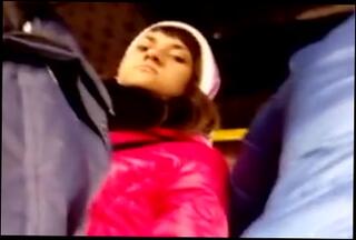 Video 130758704: dick girl, flash handjob, public handjob