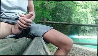 Video 1602986504: solo gay amateur, solo gay male, solo male outdoors, takes masturbation, public masturbation, guy masturbating