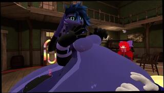 Video 1622600143: furry femboys, cartoon furry, belly inflation