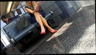 Video 310899804: foot fetish, red feet