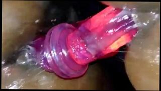 Video 173997285: dildo creampie, ass black dildo, dildo butt, pornstar dildo, black ebony creampie, exotic dildos, toy deep, toy play