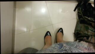 Video 137051601: crossdresser pumping, gay pump, black pumps, gay hd