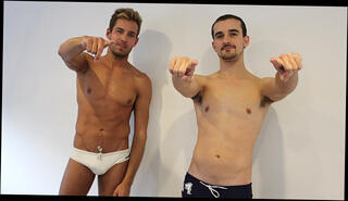 Video 1568098204: rick chester, white speedo, model, amateur gay hunks