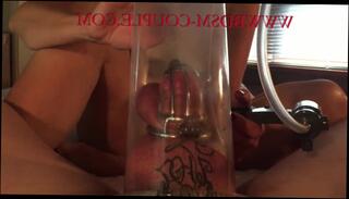 Video 909979003: femdom fetish mistress, vacuum pumping cock, slave cage, extreme femdom cbt, pumped cock balls, toy fetish cock, amateur slave, german slave