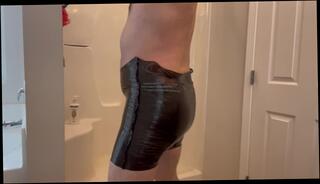 Video 1594067333: latex fetish, latex solo, amateur solo sexy, sexy shower solo, sexy solo male, solo man big dick, daddy fetish, daddy father, 60fps amateur
