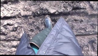 Video 390855715: fetish solo, boy fetish, leather boots fetish